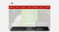Desktop Screenshot of chrischona.org